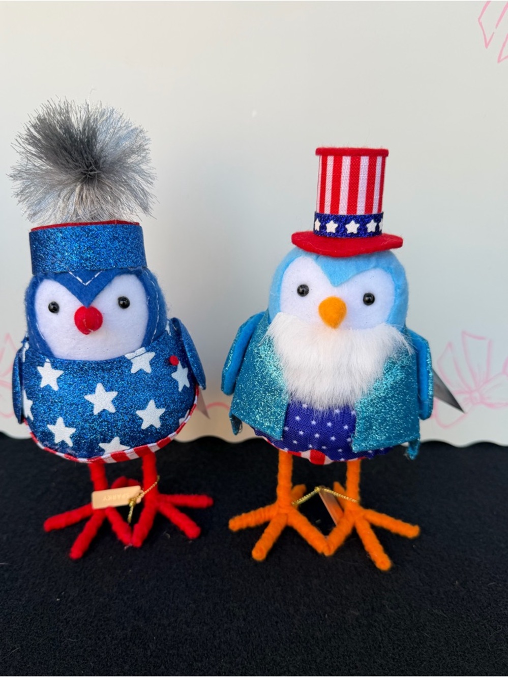 Target Featherly Friends 2026 4th of July Patriotic Bird Decoration Set of 2